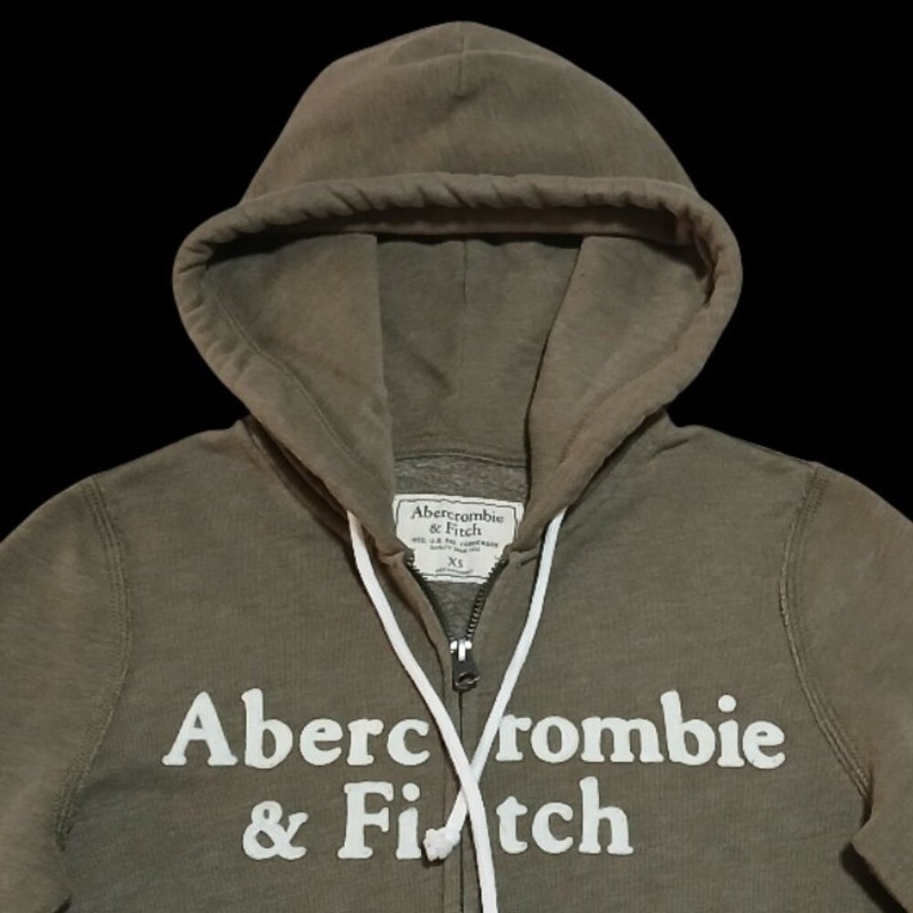 Abercrombie & Fitch Women's Full-Zip Hooded Sweatshirt